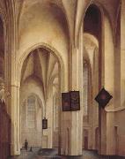 Church Interior in Utreche (mk08) Pieter Jansz Saenredam